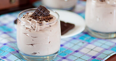 Шоколадное кето мороженое